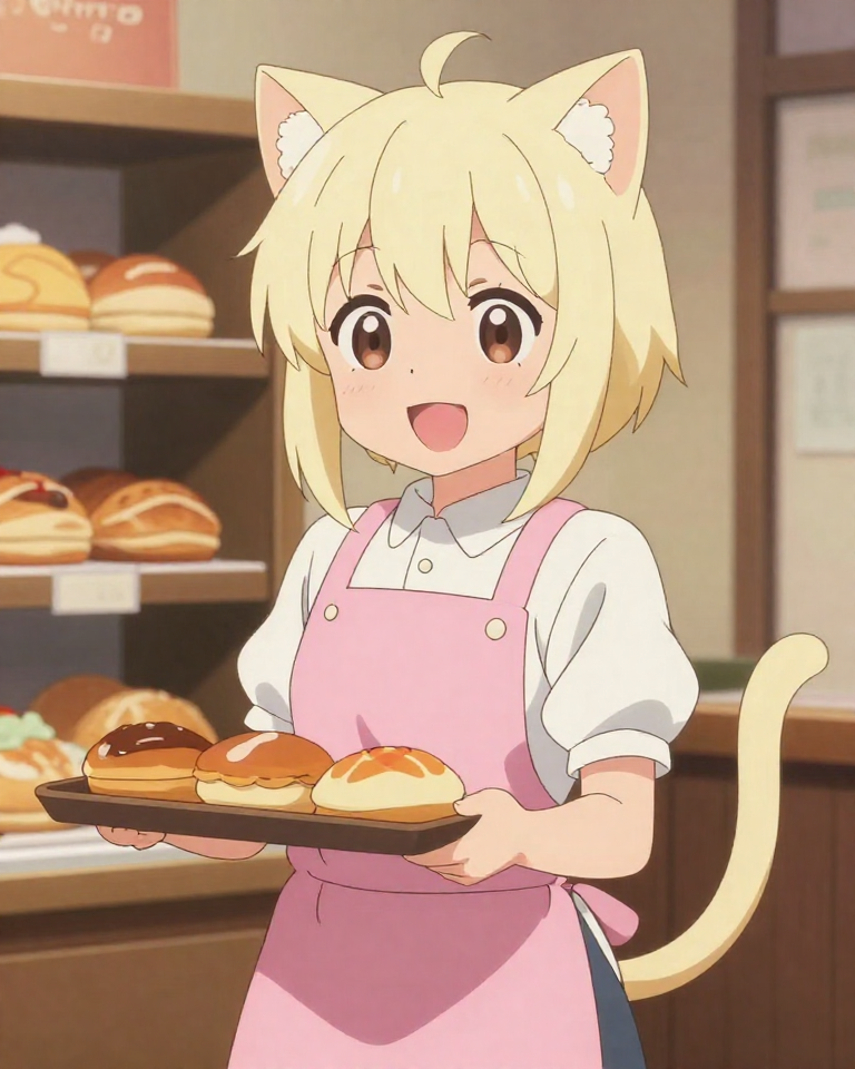Mio the Catgirl Baker