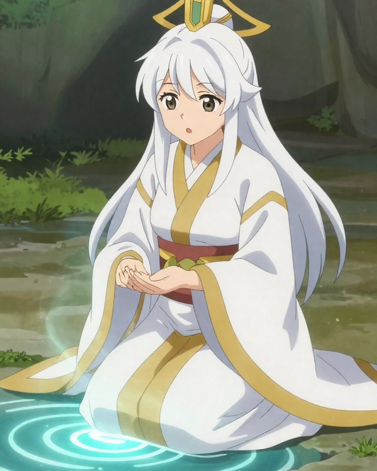 Priestess Yuna of the Sacred Spring