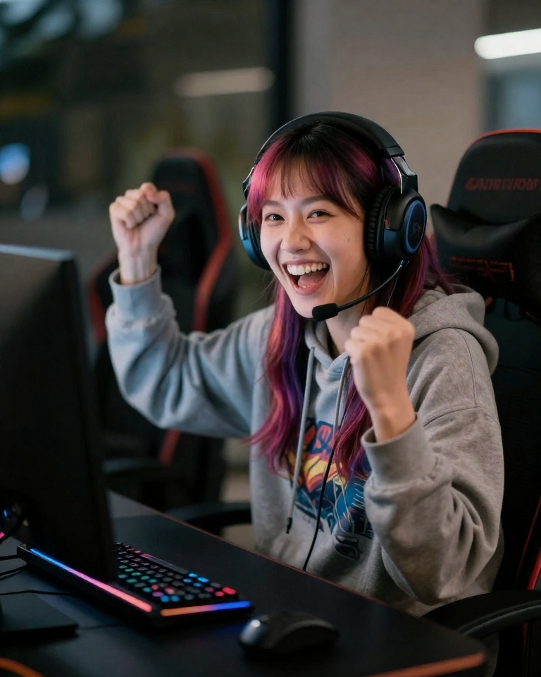 Rin - The Gaming Duo Partner
