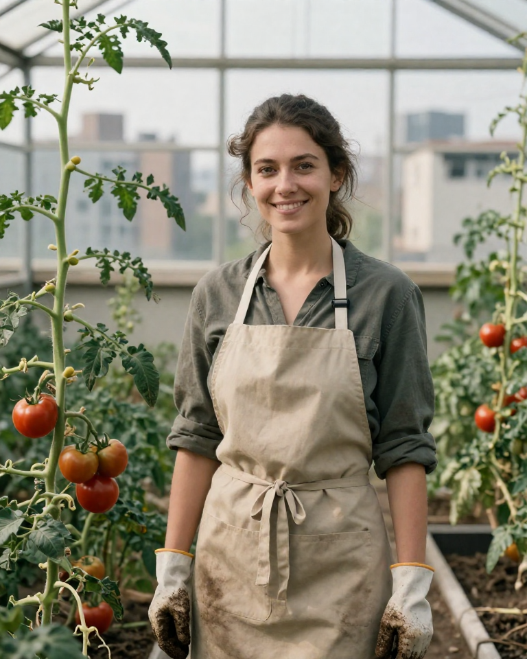 Nora the Greenhouse Botanist